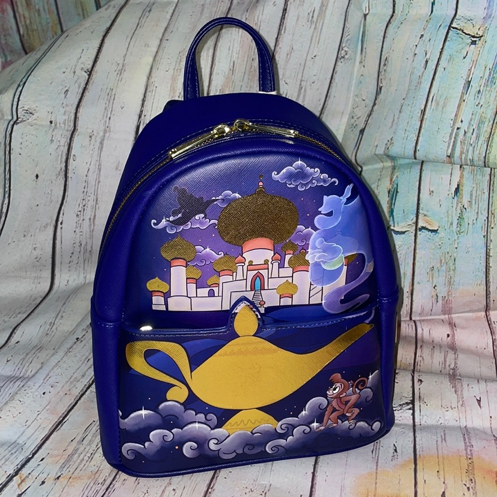 Jasmine Disney Princess Castle Collection loungefly Mini Backpack